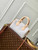 LV M12747 Speedy Bandoulière 20 Bag Mastic Cream