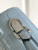 LV M84714 Louis Vuitton Crocodile pattern MM Light Blue