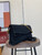 Gucci 857362 Large Shoulder With Chain Bag Suede Black GG