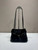 Prada 1BG586 Black Small Prada Dada nappa leather bag