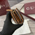 Gucci 847208 GG Emblem small wallet Rosso Brown GG leather