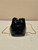 Prada 1NR016 Sequined satin mini-pouch Black