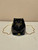 Prada 1NR016 Sequined satin mini-pouch Black