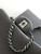 Chanel A69900 25c Mini Flap Black Fabric Printed  AS1116 Black