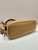 Prada 1BA434 Caramel Prada Buckle Medium Leather Handbag With Belt