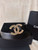 Chanel classic double C belt 3.0Cm leather AA0958