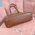 MiuMiu 5BG291 Aventure nappa leather Medium bag Brown