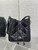 Dior Medium D-Motion Bag M2852 Black Macrocannage Lambskin