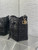 Dior Medium D-Motion Bag M2852 Black Macrocannage Lambskin