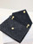 YSL 600185 Envelope Meduim In Black Suede Leather
