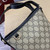 Gucci GG Emblem nano bucket bag 847090 Beige & Black