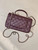 Chanel AS2431 Mini Classic Handbag With Top Handle CC19043  Strass & Gold-Tone Metal