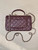 Chanel AS2431 Mini Classic Handbag With Top Handle CC19043  Strass & Gold-Tone Metal