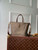 LV M12109 Louis Vuitton Neverfull Bandoulière Inside Out BB Handbag Gray
