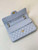 Chanel A01112 Flap Classic 11.12 Handbag Calfskin Sewing Edge Haze Blue