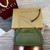 Gucci 815715 Gucci Blondie small shoulder bag Green Suede Leather