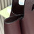 Prada 1BG335 Small leather tote bag Wine Red Gold