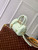 LV M24605 Louis Vuitton SPEEDY 18 LV&I Calf Leather Handbag Matcha Green