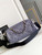 Chanel AS4696 Large Bowling Bag Printed Fabric & Gold-Tone Metal White & Black