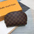 Louis Vuitton LV N47516 Cosmetic Pouch PM Damier Ebene Canvas