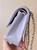 Chanel A01112 Flap Classic 11.12 Handbag Calfskin & Silver-Tone Metal Light Purple