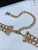 Chanel 25S Chain Belt Metal and Resin Black and White AA0901
