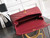 Chanel AS2216 Small Flap Bag with Top Handle calfskin diamante gold metal Red