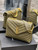 YSL 574946 Saint Laurent Loulou Medium Bag In Matelasse "Y" Leather Green