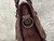 Balenciaga 8414582 Women Le City First Bag in Dark Brown Suede