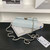 Chanel AP3238 Flap Chain Bag Light Blue Lambskin Gold With Handle Bag