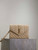 YSL 617662 Cassandre Matelassé Flap pouch in grain de Poudre leather Apricot