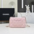 Chanel Crush Handle box Bag Calfskin AS4591 Pink