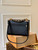 LV M59887 Louis Vuitton Twist MM EPI Leather Bag Black