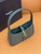 YSL 710318 MINI LE 5 À 7 IN SMOOTH LEATHER Dark Green