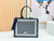 Dior M1354PEHR_M28I Medium Dior Book Tote with Strap  M9713