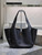YSL 763435 LE 5 À 7 BEA IN GRAINED LEATHER Black Gold