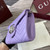 Gucci 837745 GG Marmont Wallet On Chain Light Purple