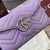 Gucci 837745 GG Marmont Wallet On Chain Light Purple