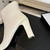 Chanel G46755 color-blocked high-heeled ankle boots C90336