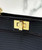 Fendi 8BN335 Peekaboo ISeeU Petite Black Lizard Skin Leather Bag 66802