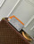 LV M12680 Louis Vuitton Zipper Wallet  Monogram Empreinte Pearl Gray