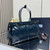 Prada 1BA433 Large Leather Handbag Navy Blue