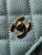 Chanel AP4241 Classic Wallet On Chain Grained Shiny Calfskin Light Blue
