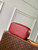 LV M25856 Louis Vuitton Nice BB Bag Monogram Red