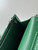 Chanel AP4241 Classic Wallet On Chain Grained Shiny Calfskin Deep Green