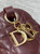 Dior Small D-Motion Bag Macrocannage Lambskin M2851 Wine Red