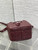 Dior Small D-Motion Bag Macrocannage Lambskin M2851 Wine Red