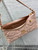 Dior S5232 Miss Caro Diorling Mini Bag with Chain Pink Macrocannage Lambskin
