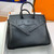 Hermes Shadow Birkin Bag Swift 25 Fully Handmade H92027