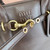 MiuMiu 5BG291 Aventure nappa leather Medium bag dark Brown